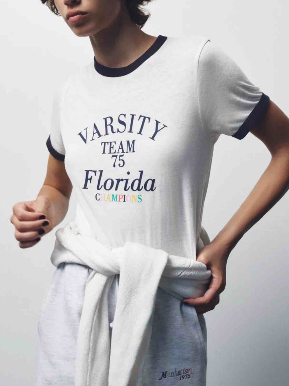 Zara Varsity T-shirt